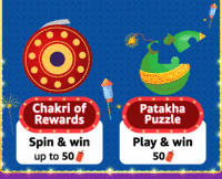 Amazon Funzone Chakri of rewards 14th October 