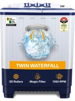 VW 7.5 kg 5 Star Aqua Spin Semi Automatic Top Load Washing Machine