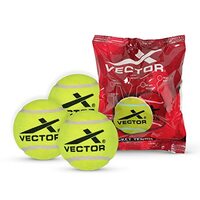 Vector X High Bounce Heavy Weight Tennis Ball for Cricket Practice