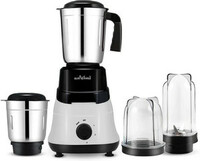 Blue eagle Hybrid Powered Nutrimix Combo with Mixer Grinder 4 Jars Dual Color- 750 W Juicer Mixer Grinder  (750 Watt | 4 Jars | Black, Gray)