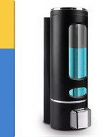 Mayur Öcich Liquid Soap Dispenser  Wash Basin & Kitchen 400 ml Gel, Soap, Shampoo, Conditioner, Foam, Lotion, Liquid Dispenser  (Black)