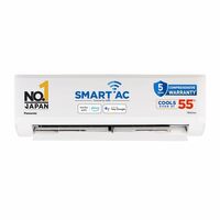 Panasonic 1.5 Ton 3 Star Premium Wi-Fi Inverter Smart Split AC (Matter Enabled, Higher Airflow, Copper Condenser, 7in1 Convertible