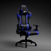 Green Soul Raptor 2.0 Racing Edition Ergonomic Gaming Chair with Premium PU Leather (Black & Blue)