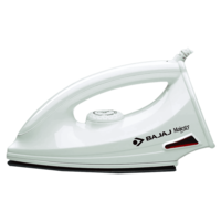 BAJAJ Majesty DX 6 1000 Watts Dry Iron (German Coating Technology, White)
