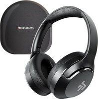 CrossBeats Roar 3.0 Headphones with Carry Case|45 db Hybrid ANC|100hrs Playtime Bluetooth & Wired  (Black, On the Ear)
