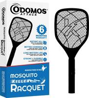 Odomos Attack mosquito killer racquet Electric Insect Killer Indoor  (Bat)