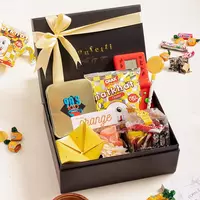 Confetti Gifts Hamper For 90's Kids Kit Box | Wheat Puffs |Candies|Playing Cards|Chocolate| Paper & Brick Game | Diwali Gift hamper for Family & Friends