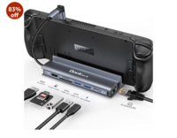 7-in-1 USB C PD Ethernet Hub Dongle with 4K 60Hz HDMI, 1Gbps Ethernet, 100W PD, 2 USB 3.0, SD/Micro SD

