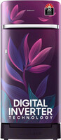Samsung 189 L Direct Cool Single Door 5 Star Refrigerator with Base Drawer  with Digital Inverter  (Paradise Bloom Purple, RR21D2H259R/HL)