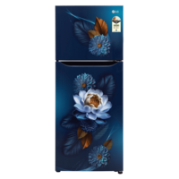 LG 240 Litres 2 Star Frost Free Double Door Convertible Refrigerator with Smart Diagnosis (GL-S292SBWY, Blue Water Lily)