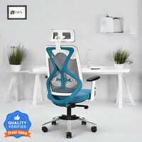 IAFA Ergolux High Back Ergonomic Office Chair With Heavy Duty Metal Base Mesh Office 