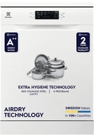 Electrolux UltimateCare 300, ESA47220SW Free Standing 13 Place Settings Dishwasher