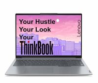 Lenovo ThinkBook 16 AMD Ryzen 5 7535HS 16" WUXGA IPS 300 Nits Thin & Light Laptop/1Y Warranty/Aluminium Top/1.7kg, 21MWA0BSIN
