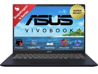 ASUS Vivobook 14 (2025) with Office 2024 + M365 Basic*, Backlit Keyboard (16 GB/512 GB SSD/Windows 11 Home) Laptop