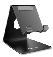 Portronics Modesk Universal Phone Holder - Black 