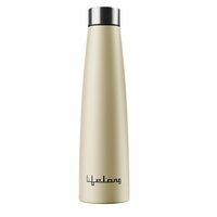 Lifelong Stainless Steel Water Bottle 900ml (LLBT03, Beige)
