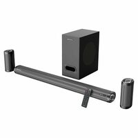 Zebronics Zeb-Juke BAR 9700 PRO Dolby Atmos Bluetooth Home Theater Soundbar with Subwoofer Supporting 4K HDR, Wall Mount, USB, AUX, Optical in, 3xHDMI & Remote Control. (525 Watt, 2.1.2 Channel)