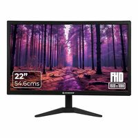 ZEBSTER GV222, 22" LED Monitor Dual HDMI & VGA Input, FHD 1920 x 1080, 250nits Brightness
