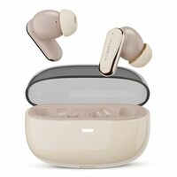 HAMMER Aura 32dB ANC, 4-Mic ENC Wireless Earbuds (Beige)