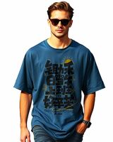 AUSK Oversized T-shirt for Mens || Printed Men Tshirt