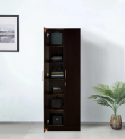 Kenzou 2 Door Wardrobe In Wenge Finish With Adjustable Shelves