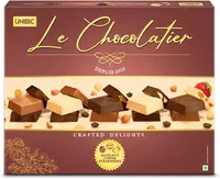 Unibic Le Chocolatier|Assorted Chocolates|Chocolate Gift Pack,168 Gram
