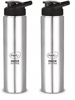 Pigeon by Stovekraft Stainless Steel INOX Hydra 1000 Drinking Water Bottle 900 ml - Silver (Pack of 2)