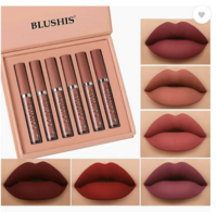 BLUSHIS Handiyan Nude COLOR lipstick set of 6  (The Nude Edition, 15 ml)