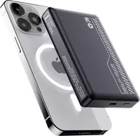 GOBOULT 10000 mAh 22 W Wired & Wireless With MagSafe Compact Pocket Size Power Bank