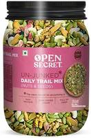 OPEN SECRET 7 in 1 Premium Trail Mix Kaju, Badam, Pista, Kishmish & Akhrot Assorted Seeds & Nuts  (1 x 1 kg)