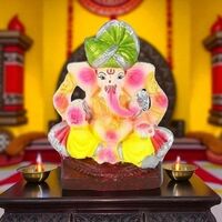 Zepto | Eco-Friendly | Ganesh Idol Colour | 6 inch | Chandar