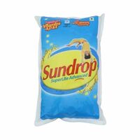 Sundrop Super Lite Advanced - Sunflower Oil | Pouch 1L(location specific)