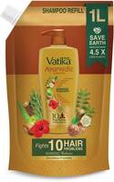 (Liveshop+) Ayurvedic Shampoo Refill Pouch 1l at 75% off 184 and more Shampoo, Serums & Care Picks 