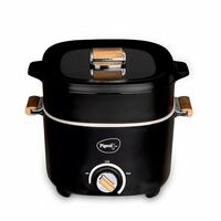 Pigeon by Stovekraft Everyday Plus Multi-Cook Kettle,1000 Watts,2.5 Litre, used for Boil, Brew, Cook & Serve All in One (Black)