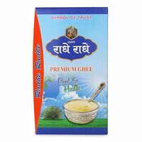 GVFP RADHE RADHE Premium Ghee 1000 mL Tetra Pack Desi Danedar Ghee