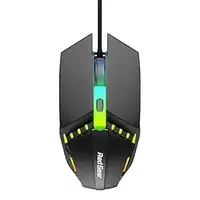 Redgear A-10 Wired Gaming Mouse with RGB LED, Lightweight and Durable Design, DPI Upto 2400, Compatible with Windows