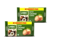 Bajaj Ondc Store :- Unibic Danish Coconut Cookies, My Favourite Pack, Cookies (600 G, Pack of 2)