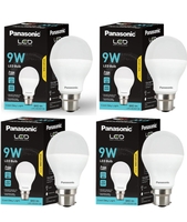 Panasonic 9 Watt LED Bulb, B22 Base 6500K Cool Day Bulb
