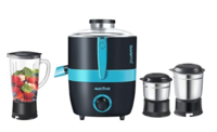 ACTIVA Juicomatic Powerful 600 Watts Juicer Mixer Grinder, 3 Jars Blending