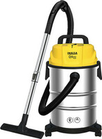Inalsa Micro WD20 Wet & Dry Vacuum Cleaner  (Silver/Yellow)