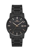 Ferro Lucca Analog Round Dial Men's Watch with Bracelet Strap