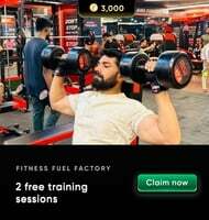 Fitness fuel factory -2 training sessions worth 2000 for free -cred