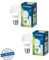 9 W Basic Standard B22 LED Bulb (pack of 2)