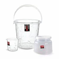 Cello Petal Bathroom Accessory Combo Set of 3 + Coupon 25%