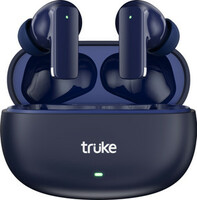 truke Buds Lite with 60H Playtime, Deep Bass, 13mm Speakers, Quad-Mic ENC, Low Latency Bluetooth  (Navy Blue, True Wireless)