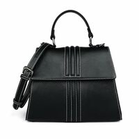 FATMUG Women's Satchel Handbag - Shoulder Sling Bag With Detachable Strap - Vegan Leather, Multi