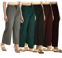ABD STORE Regular Fit Women Multicolor Trousers Pack of 5