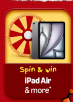 Amazon Spin and Win ₹10/20, iPad Air and more"