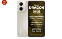  Lava Blaze Dragon (Golden Mist, 4+4*GB RAM, 128 GB) with Coupon and Card Discount 