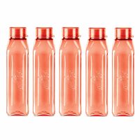 MILTON Prime 1000 Pet Water Bottle, Set of 5, 1 Litre